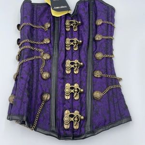 Military inspired corset